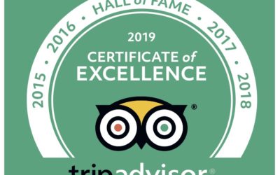 TripAdvisor Hall of Fame Recipient!